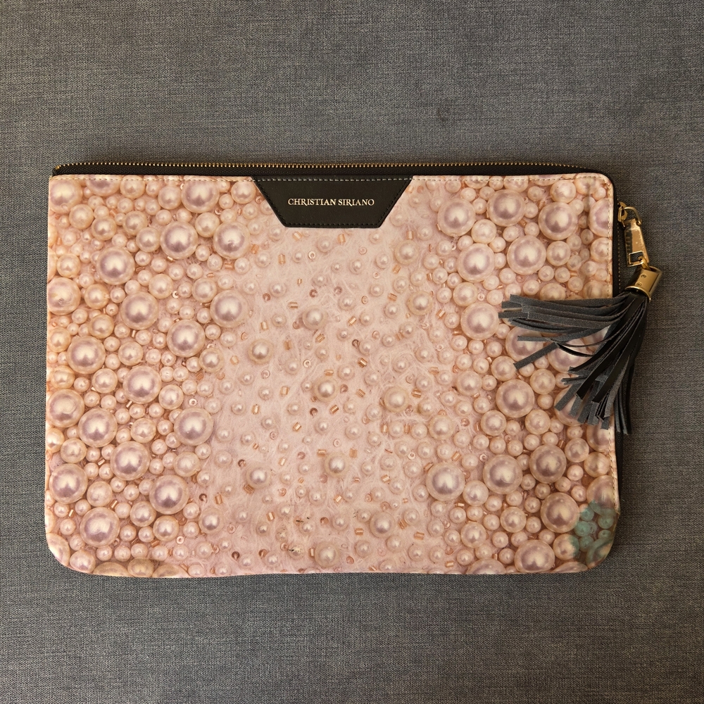Christian Siriano Pearl Clutch